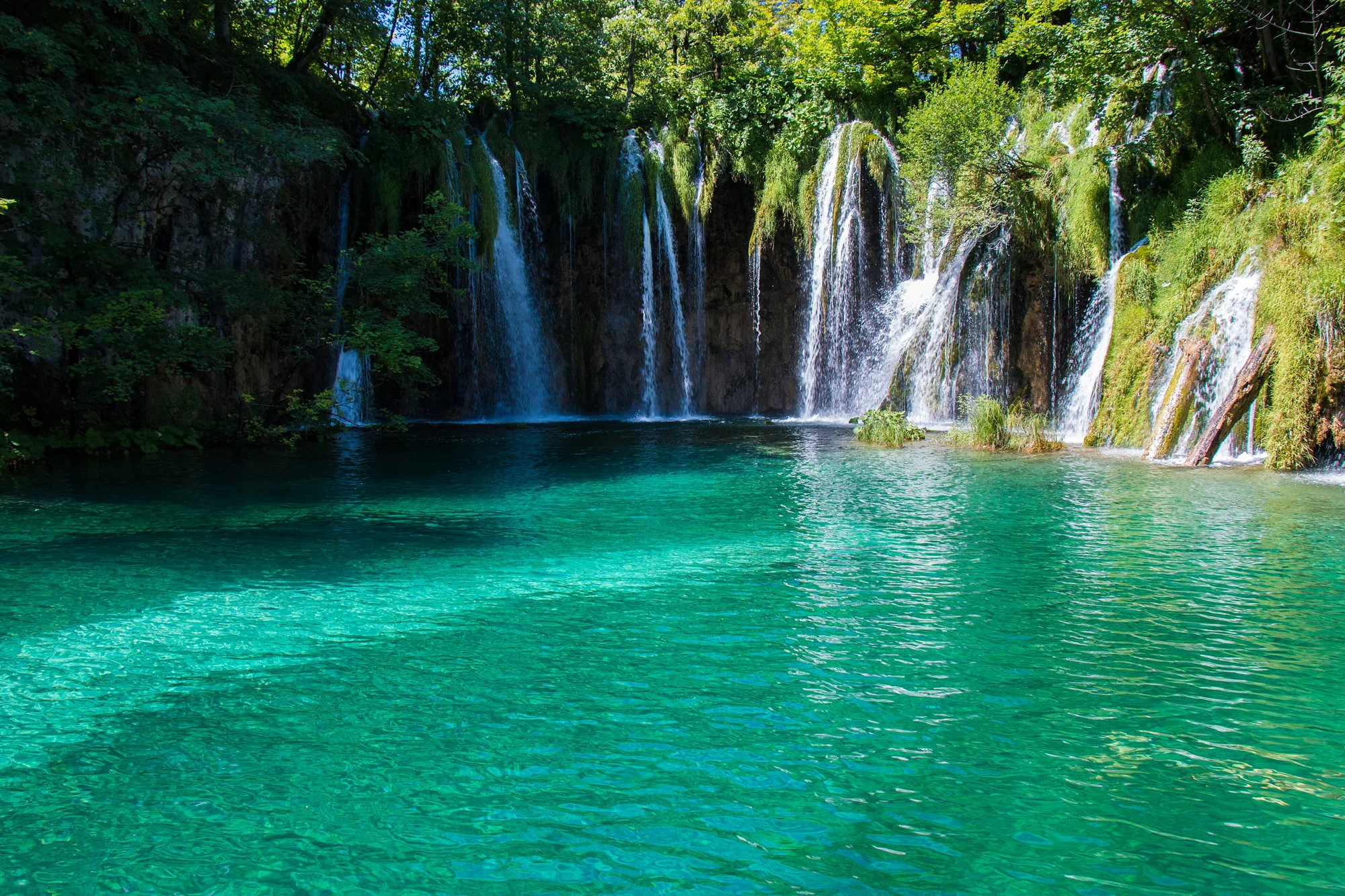 Plitvice Lakes · A landscape shaped by water